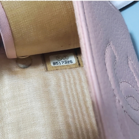 CHANEL Pink Caviar Leather 6-Key Holder Case Wallet Vintage CC Logo - Picture 6 of 16